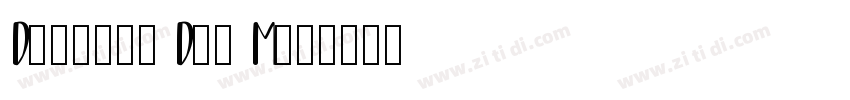 Devoted Dog Mom字体转换
